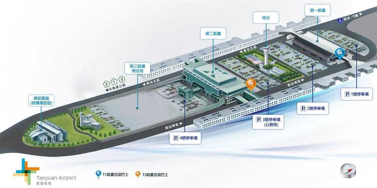 桃園機場停車場